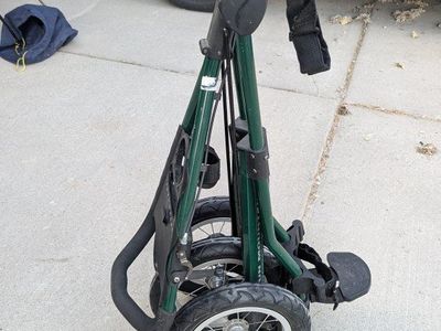 Sun Mountain Speed Cart V1 Golf Push Cart - 3-Wheel, Folding, Green