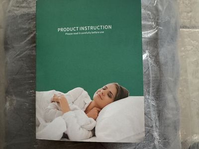 New Zero Pressure Deep Sleep Mattress - Gray Quilted Topper/Mattress
