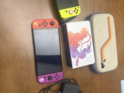 Pokemon Scarlet and Violet Oled nintendo Switch
