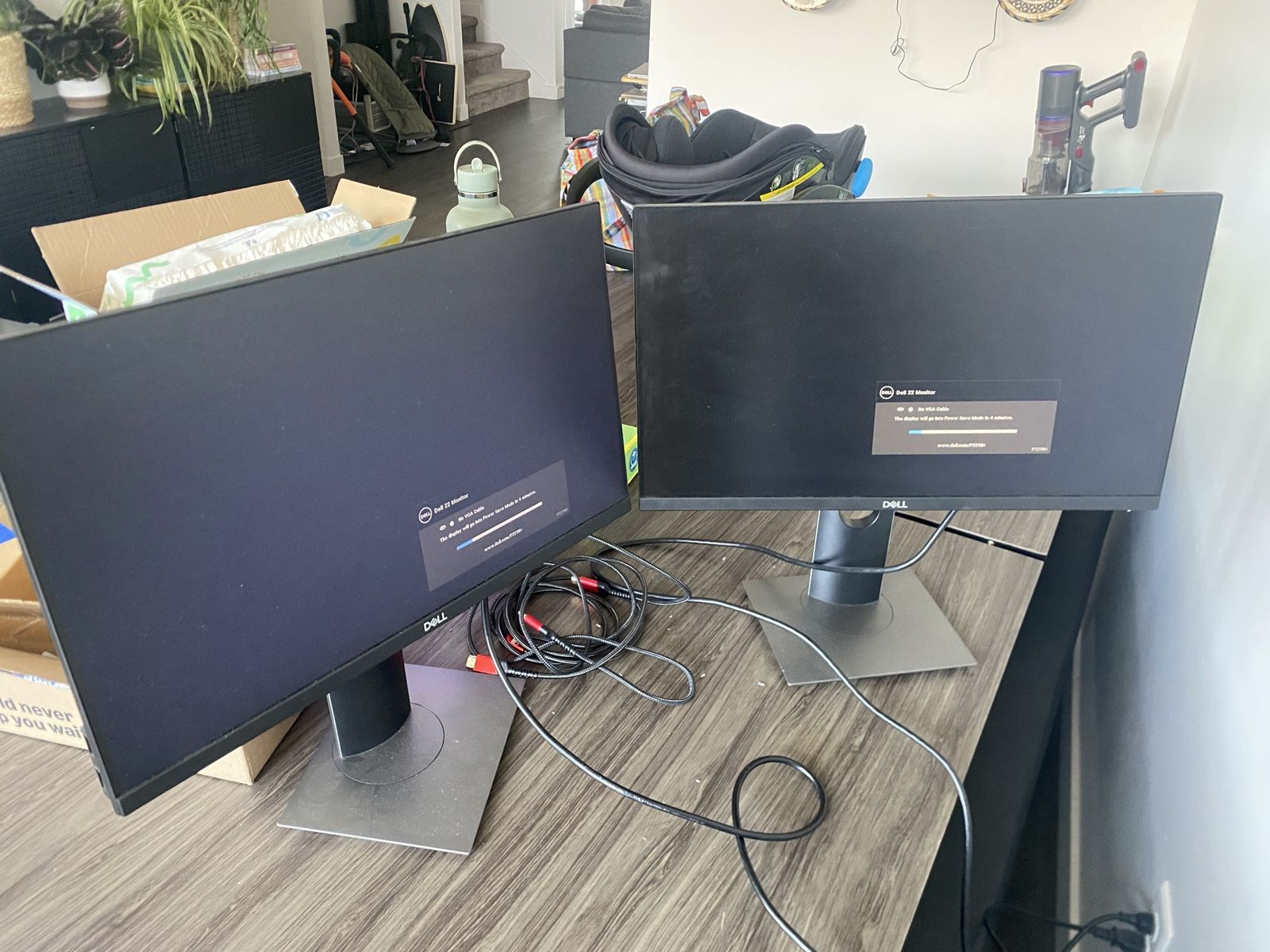 (2) Dell 22 Monitors P2219H