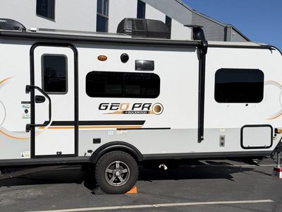 2022 Forest River Rockwood Geo Pro 19FBS – 2 Solar Panels, off road package