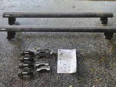 Thule WingBar Edge Roof Rack for Naked Roofs