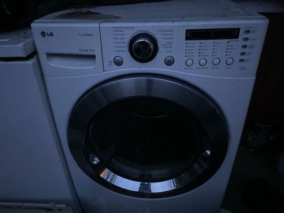 LG Sensor Dry Front Load Electric Dryer White