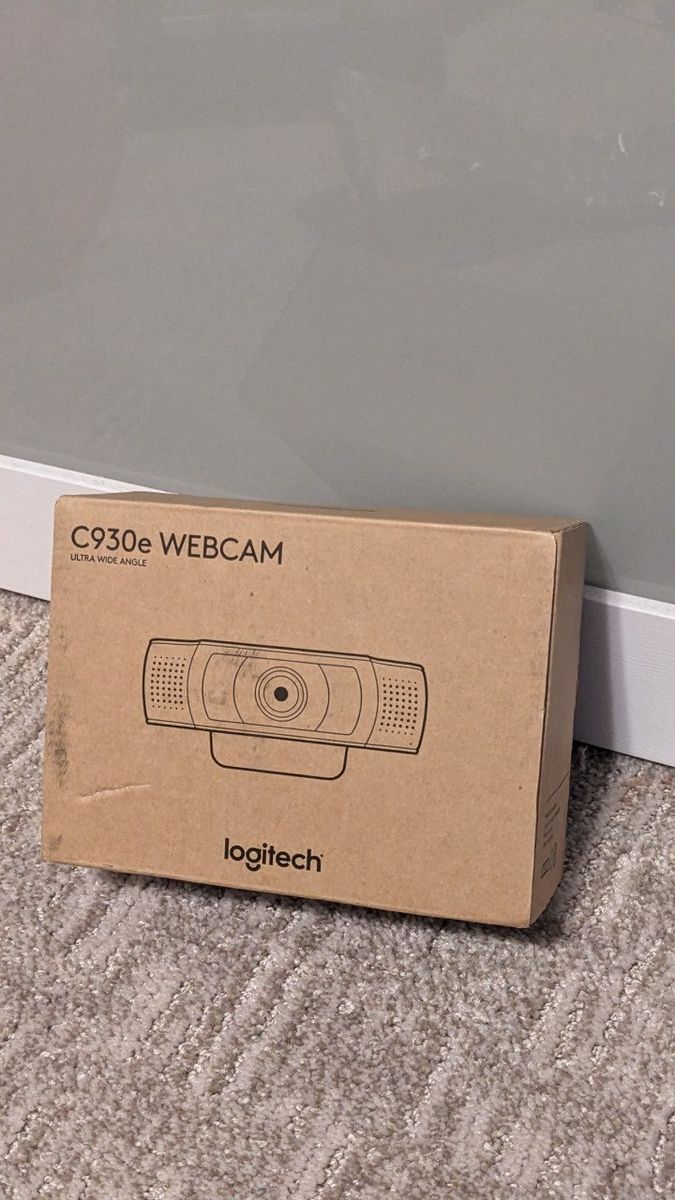 Logitech C930e Ultra Wide Angle HD Webcam in Box