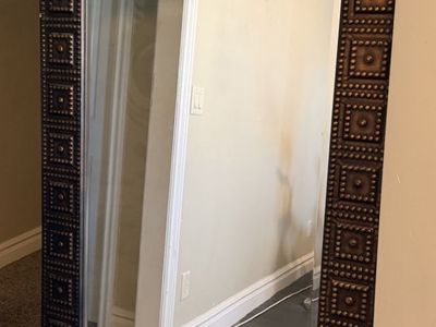 Large Decorative Metal Framed Mirror