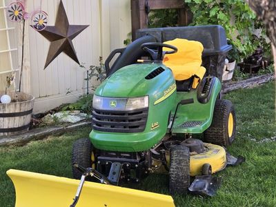 John Deer L110 - All Season set up