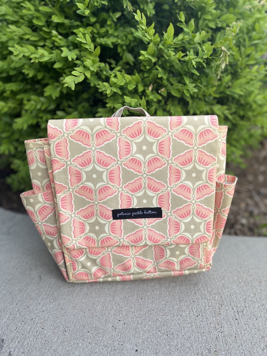 Petunia Pickle Bottom Pink Floral Diaper Bag | $12 OBO