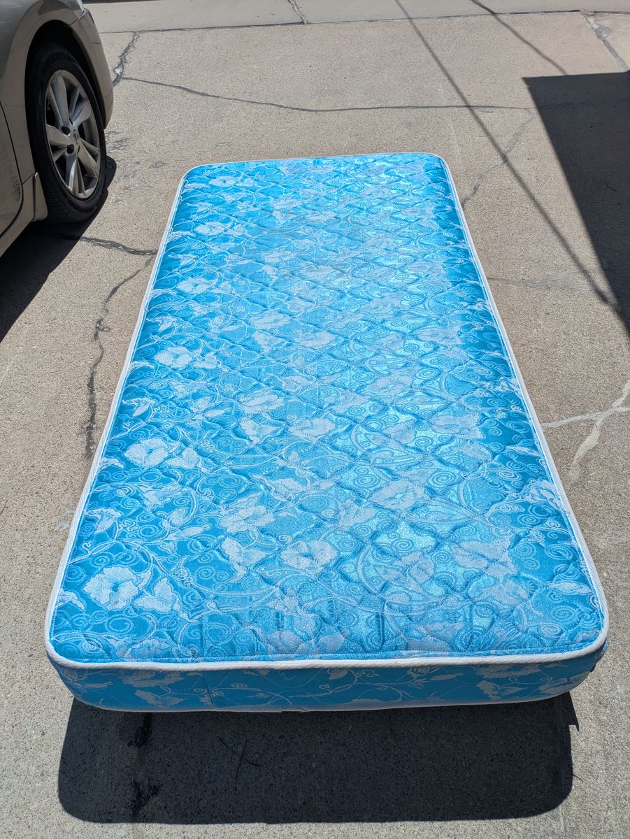 Twin Mattress and Bed Frame