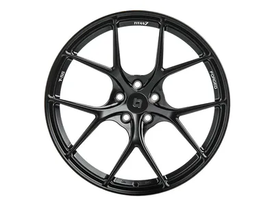 TITAN 7 T-S5 Machine Black 18x9 +28 offset 5x114.3 Wheels TS501890028511473MB Subaru WRX STI EVO Evolution