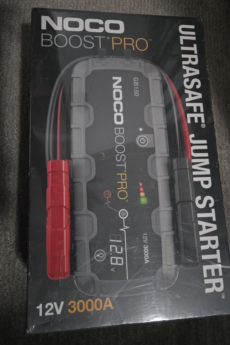 Brand new, sealed noco 3000 battery