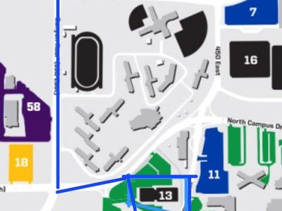 BYU FOOTBALL PARKING PASS