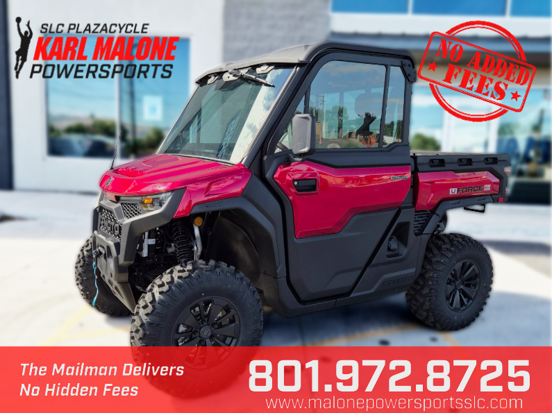 2026 CFMOTO UFORCE U10 Pro Highland Bordeaux Red -
