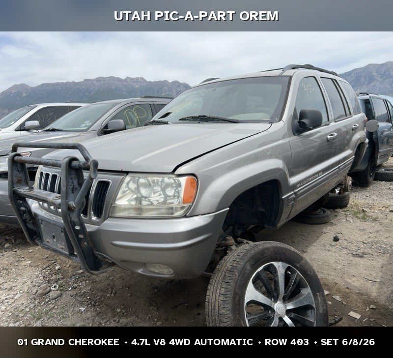 2001 Jeep Grand Cherokee WJ Parts - UTPAP Orem