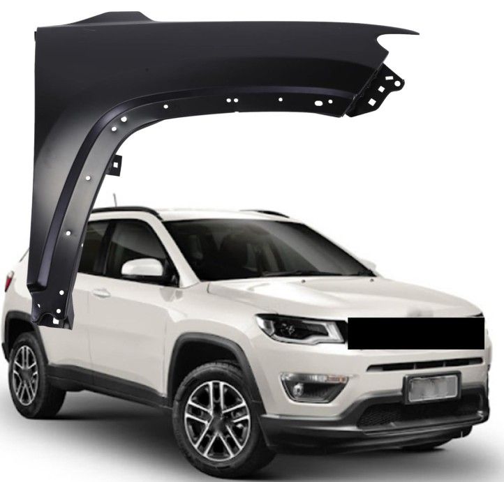 Brand New - OMGREAT Steel Front Fender for 2017-2023 Jeep Compass Passenger Side for OEM 68430056AA