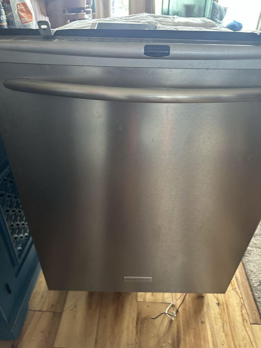 Frigidaire dishwasher stainless steel front