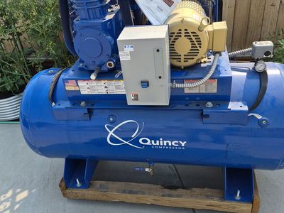 Brand new Quincy 10 hp /120 gal