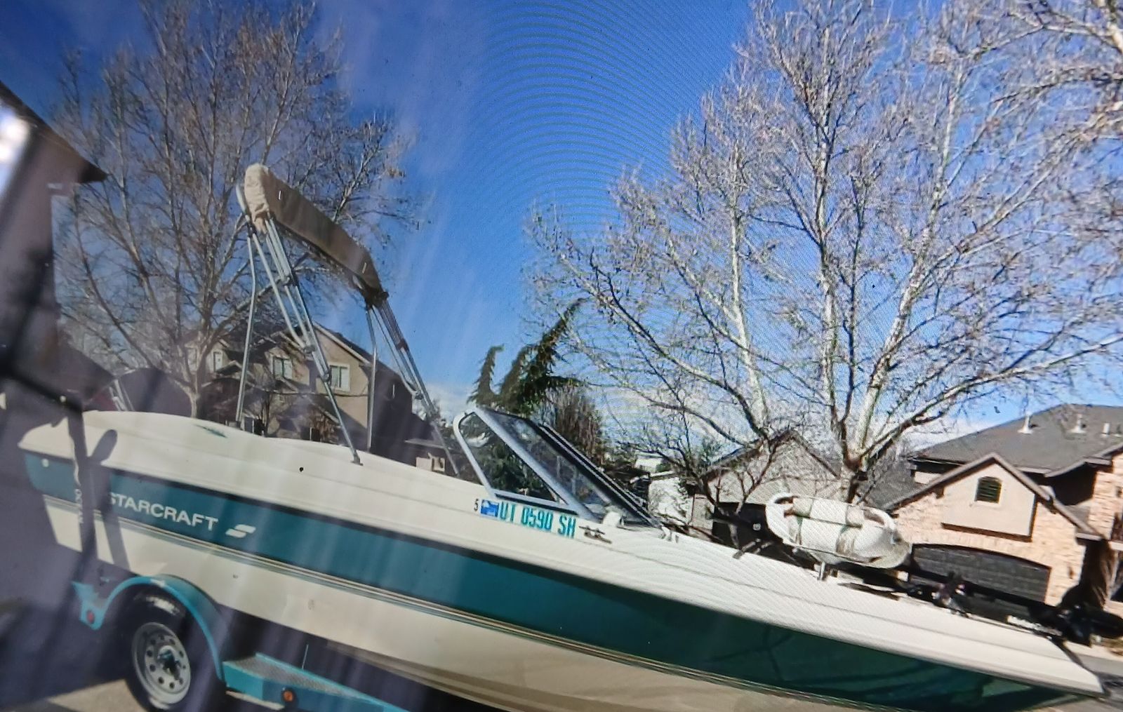 Fish and Ski Boat
