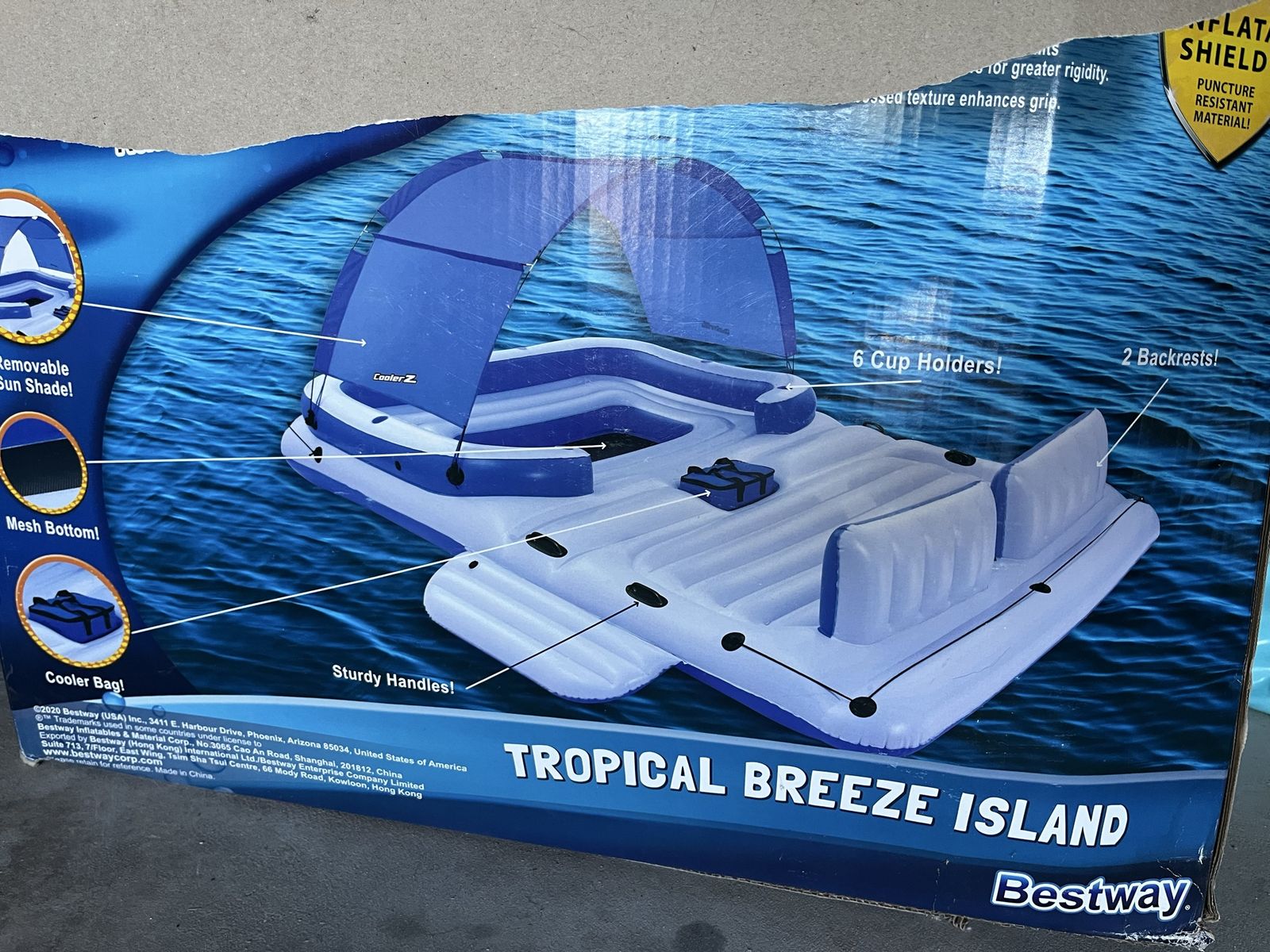 Tropical breeze Island
