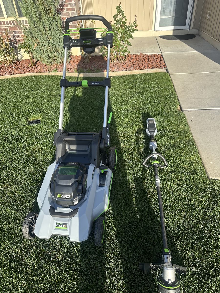 Ego Select Cut Mower And Weed Eater