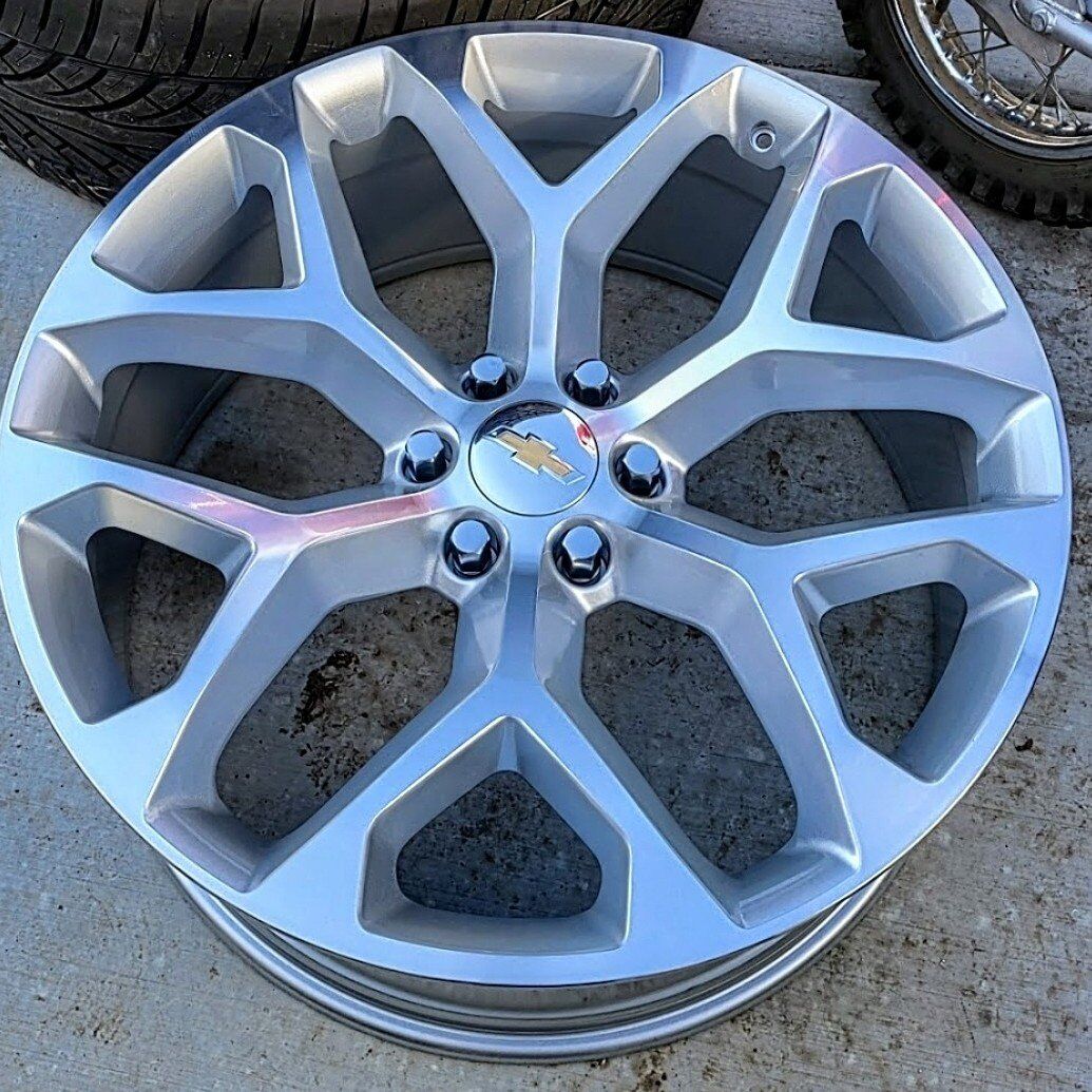 24 inch 24" rims Silverado Chevy Tahoe Suburban