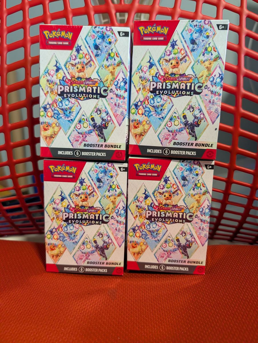 Pokemon Prismatic Evolutions Booster Bundle - 4x