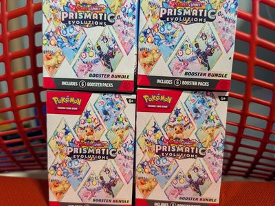 Pokemon Prismatic Evolutions Booster Bundle - 4x