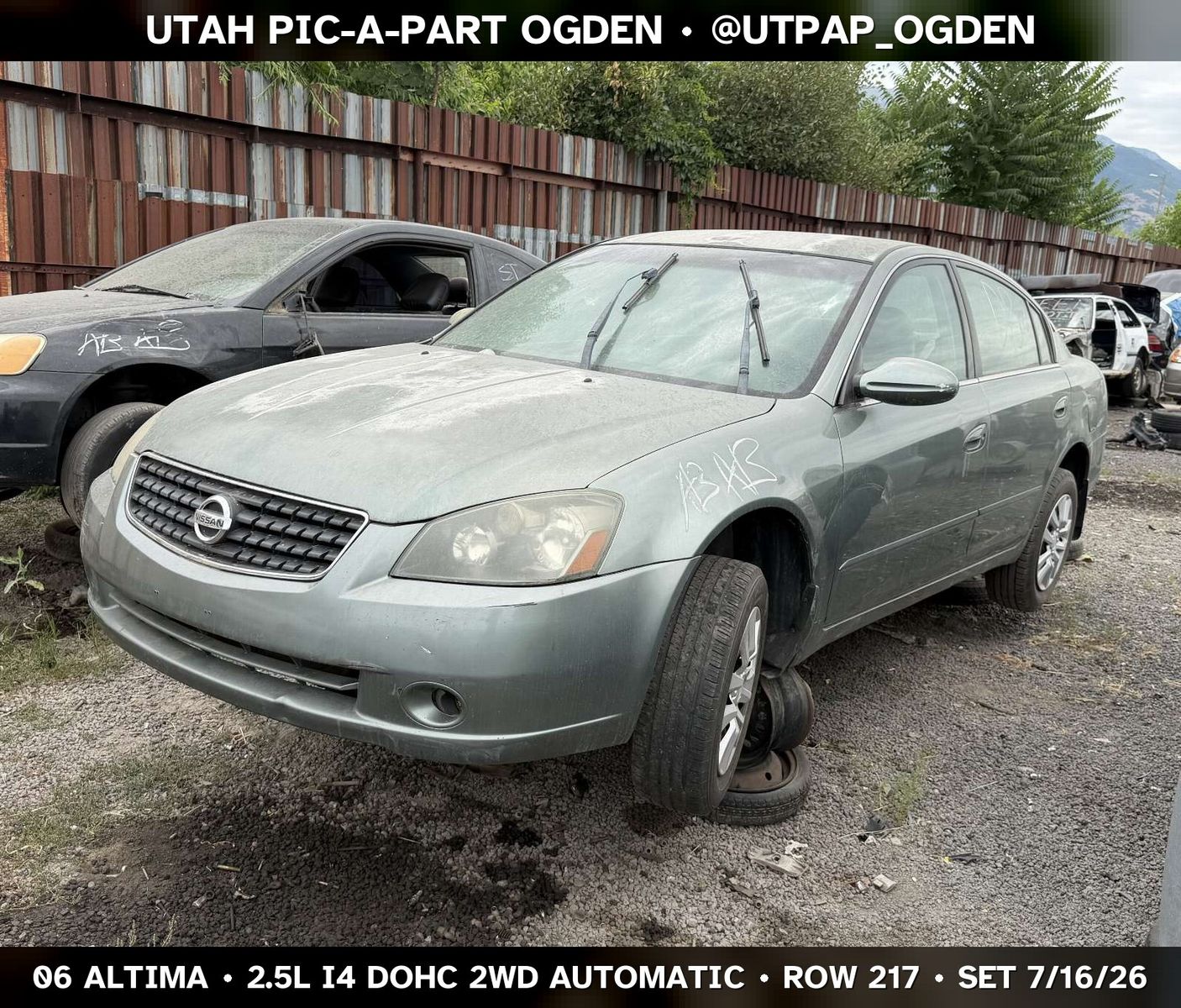 2006 Nissan Altima Parts - UTPAP Ogden
