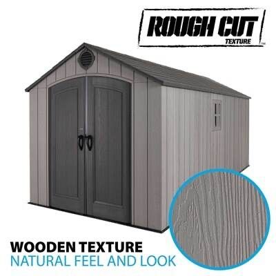Lifetime 8x17.5 Outdoor Storage Shed