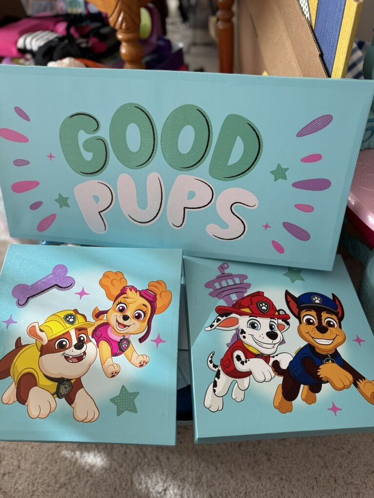 Paw Patrol Canvas Pictures