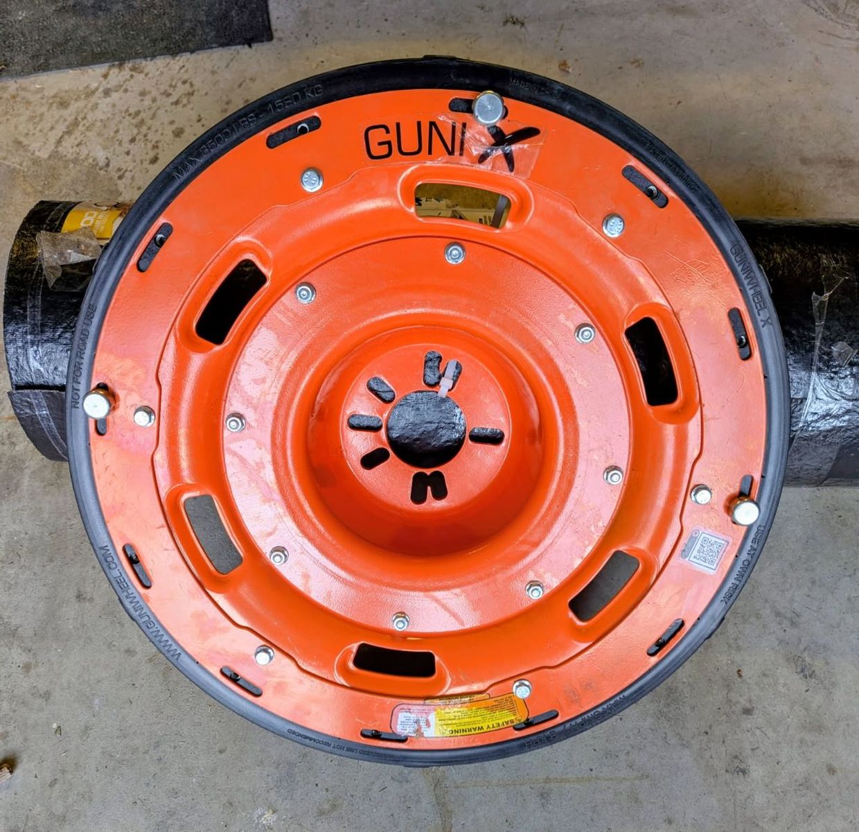 GUNIWHEEL X Universal shop/Utility wheel- NEW