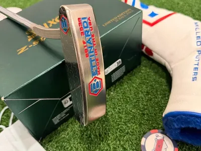 2014 Bettinardi BB1F 34" Putter Red/White/Blue W/Headcover Mint