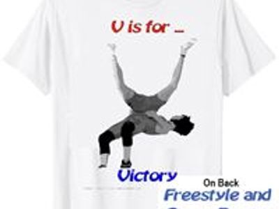 V is for ... Victory Freestyle & Greco-Roman Wrestling T-Shirt
