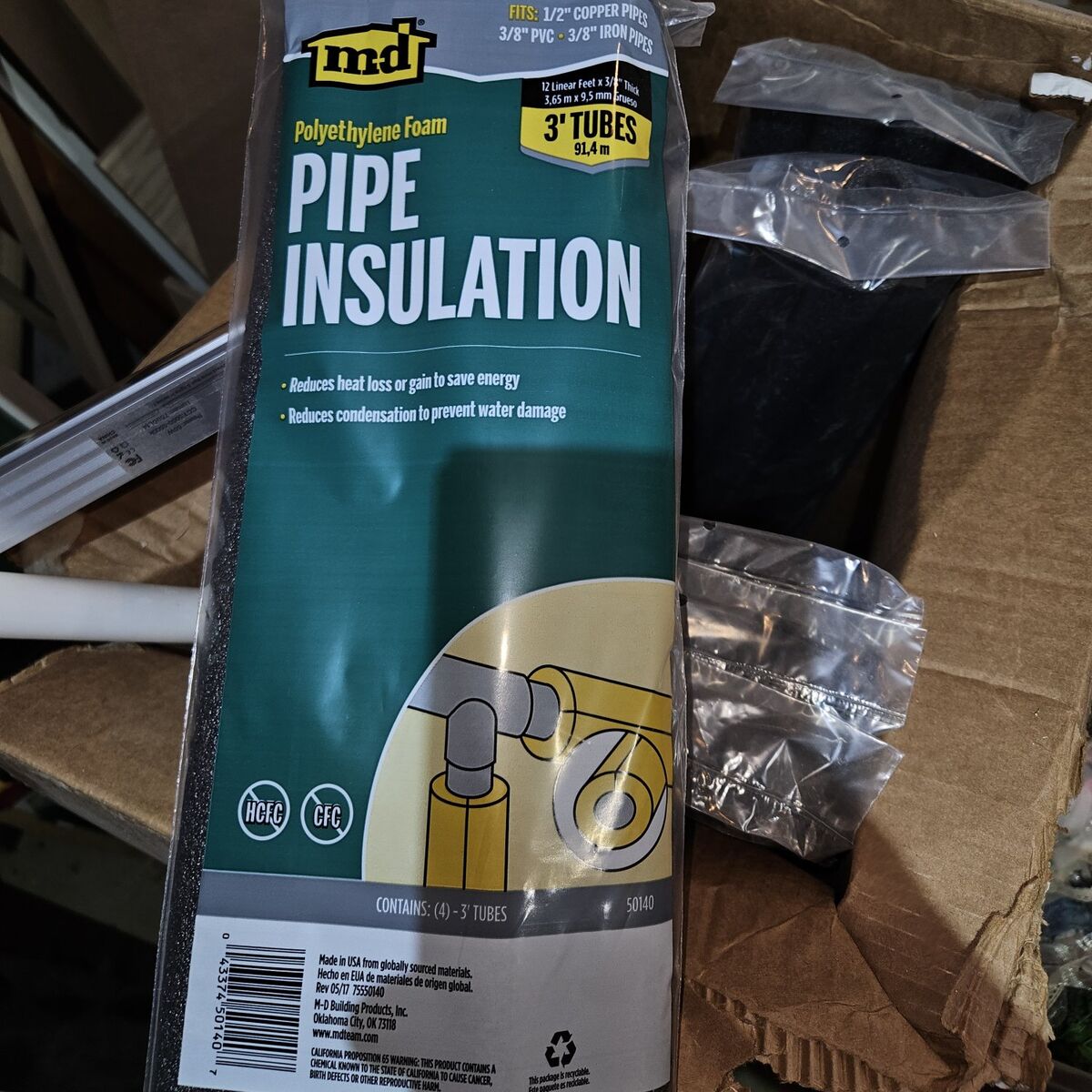 foam pipe insulation