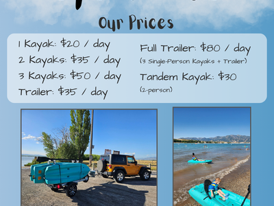 Northern Utah Kayak Rentals