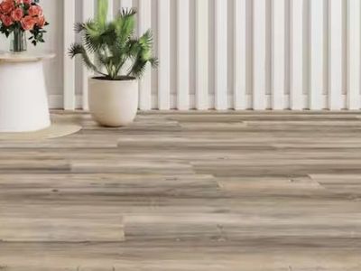 Bonnyneck Oak Natural Brown Water Resistant Click Vinyl Plank Flooring