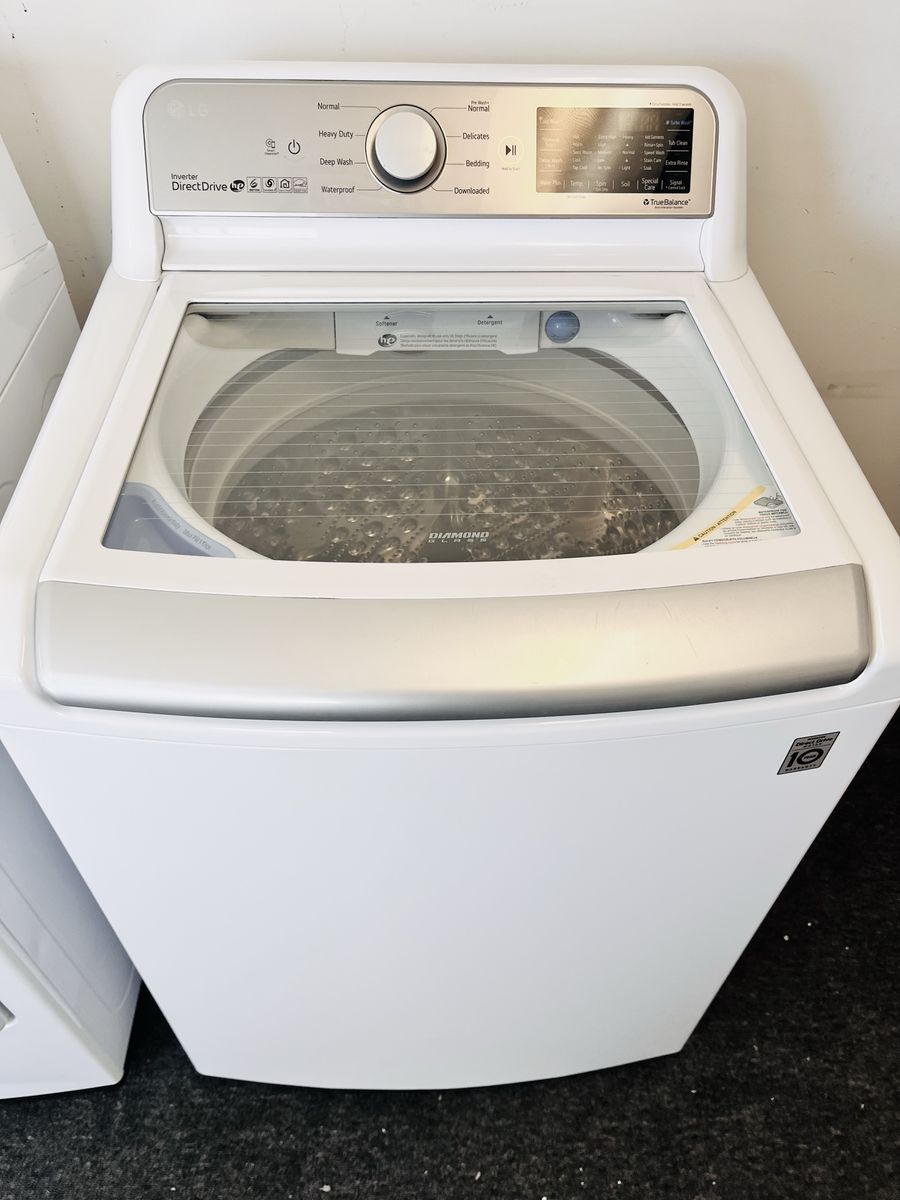 Lg super capacity washing machine