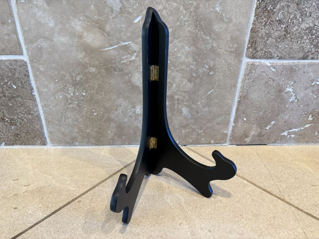 Black MDF Wood Tabletop Easel 12 Inch