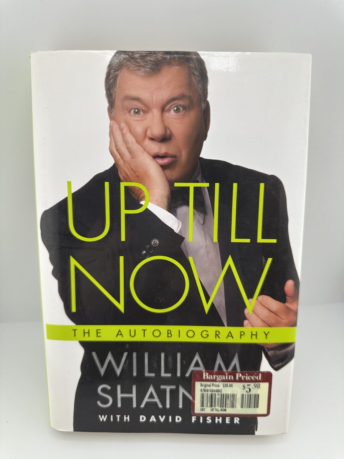 Up Till Now William Shatner 1st Ed 2008 HC DJ Star Trek Autobiography