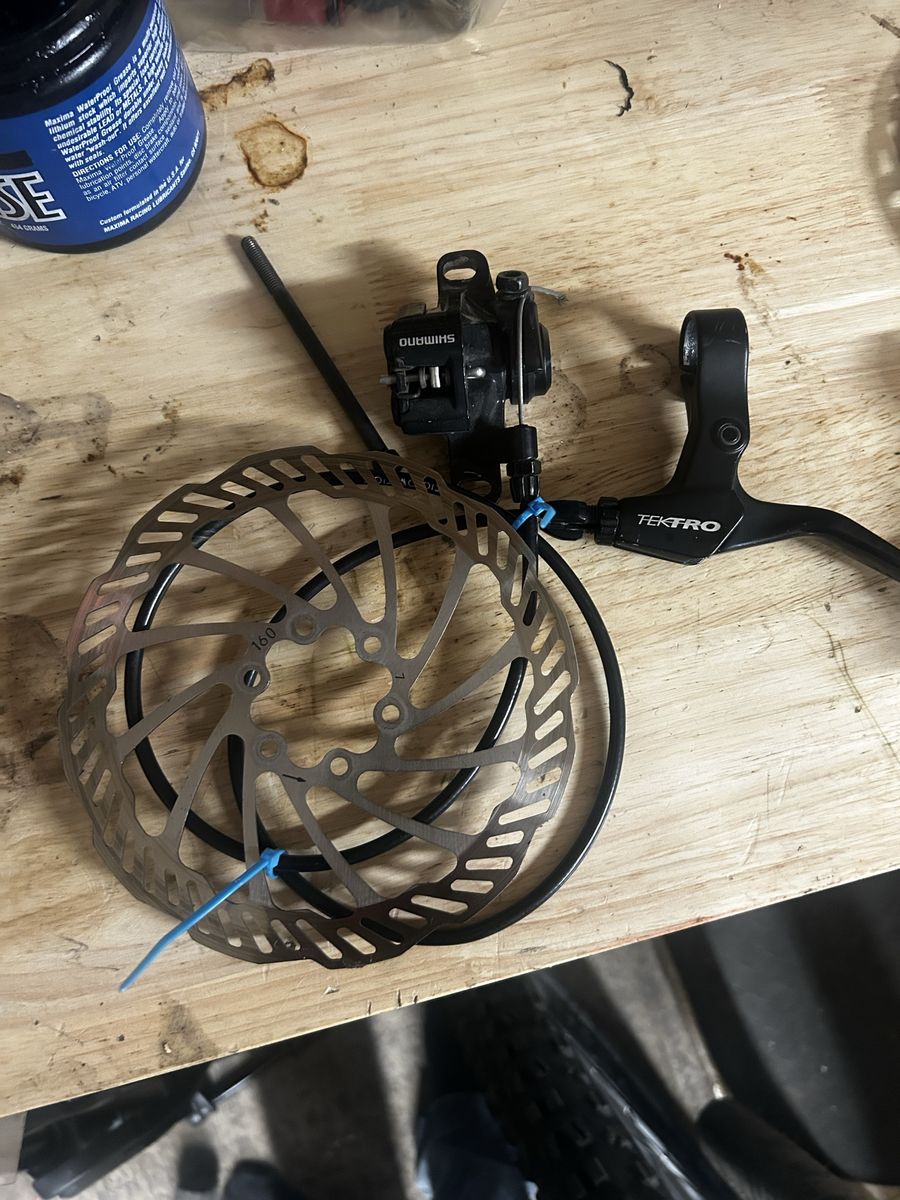 Tektro/shimano front brake