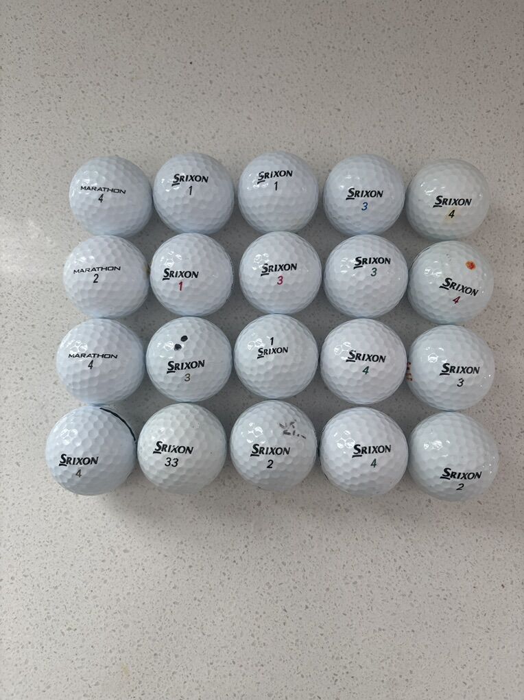26 Used Srixon Golf Balls