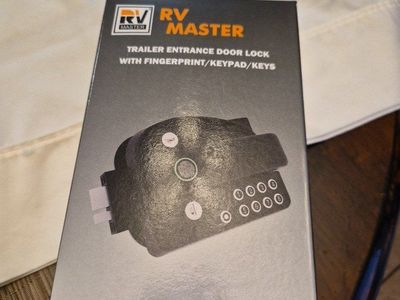 Trailer Fingerprint/Keypad Lock