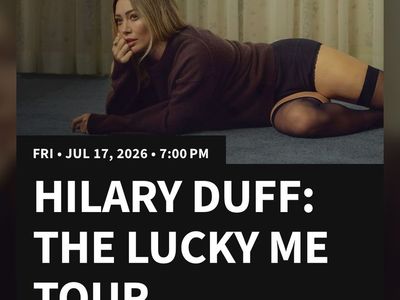 2 Hilary Duff lawn tickets