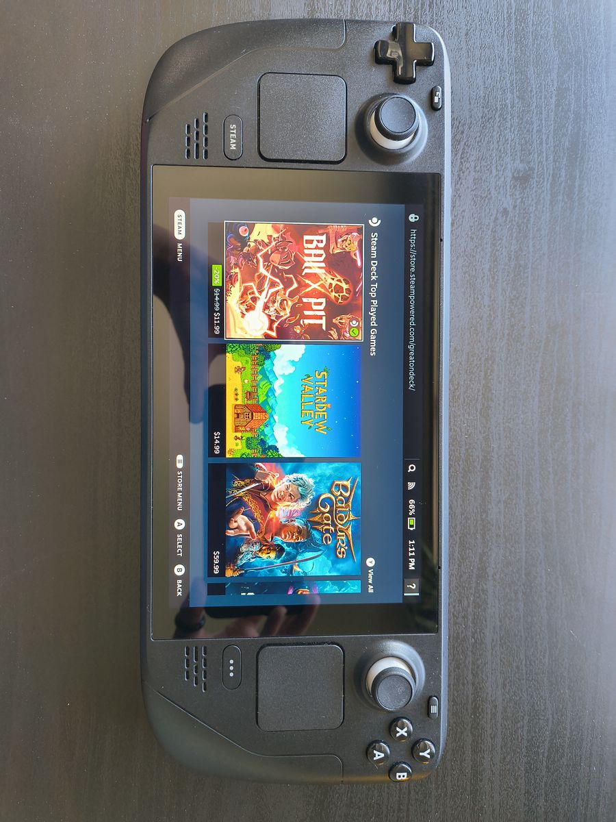 Steam Deck 256gb LCD Model + 512gb Micro SD
