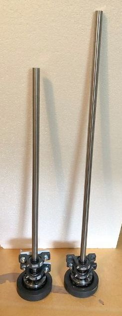 OEM ADC ML-122 Dryer Idler Shaft Assemblies & Browning Bearings - Pair