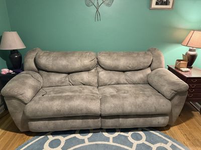Stone power microsuede couch $150!