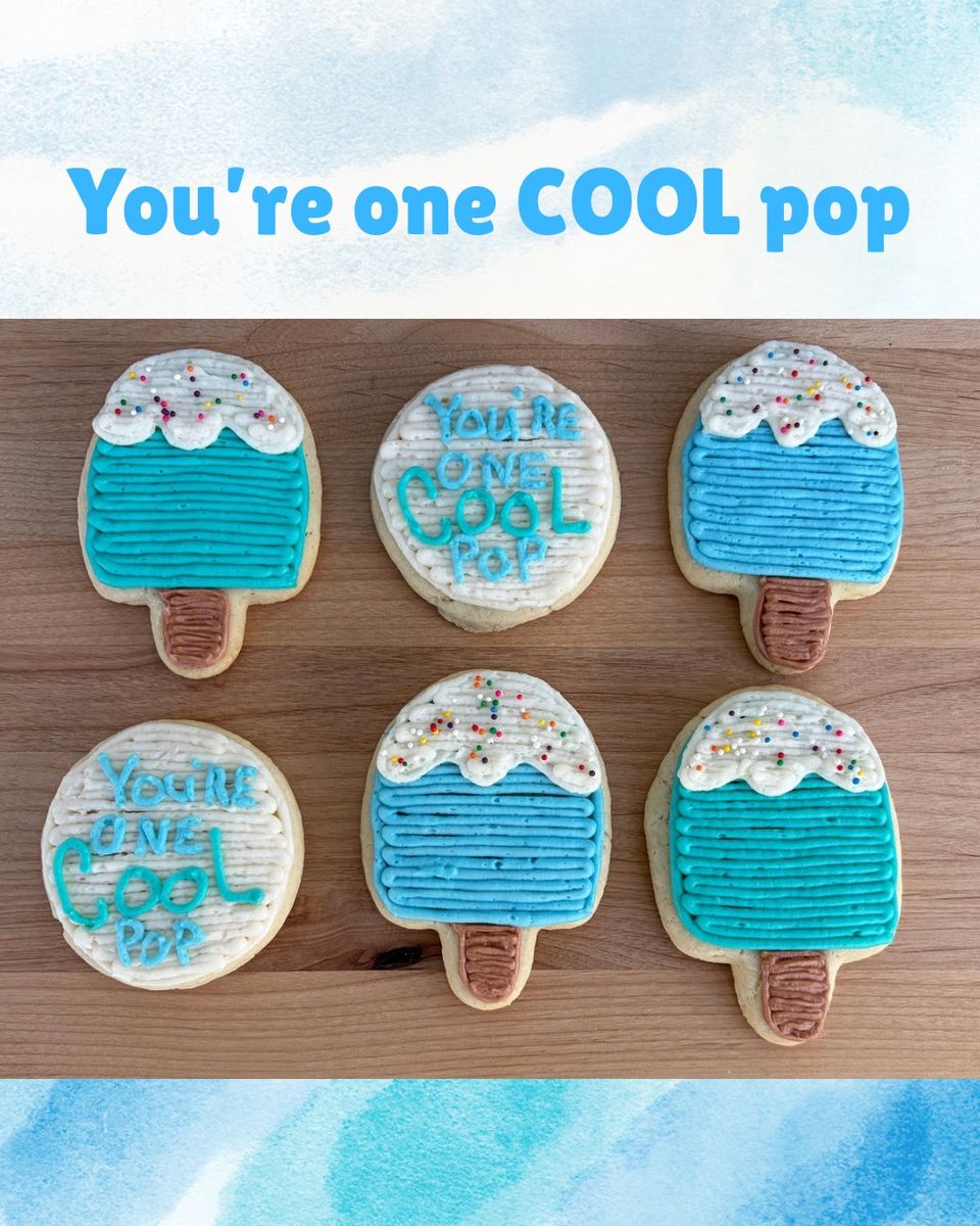 Father’s Day sugar cookies w/ buttercream frosting