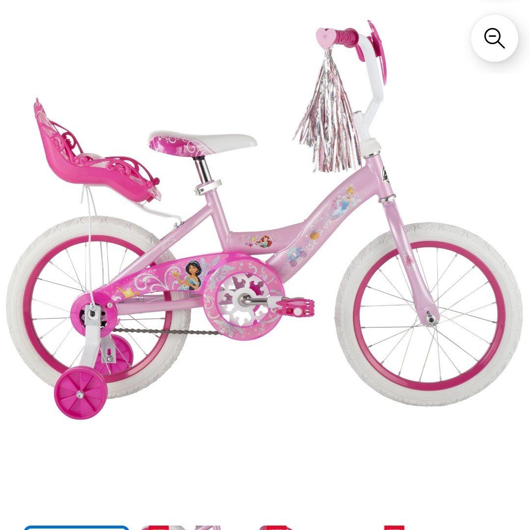 16" Huffy Girls Disney Princess Bike
