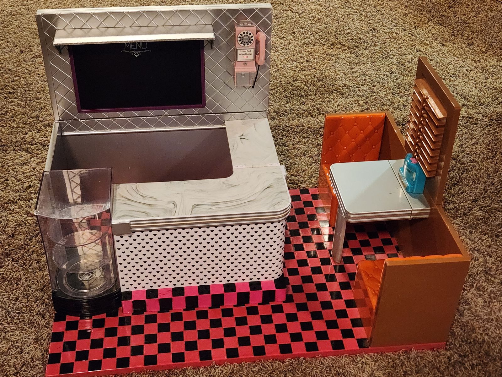 Our Generation 18" Doll Retro Diner