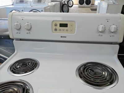 White Electric Range~Works Great~90 Day Guarantee
