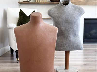 Modern | Contemporary | Art | Male | Torso | Mannequin | Set of 2 | Store | Display | Sewing Room
